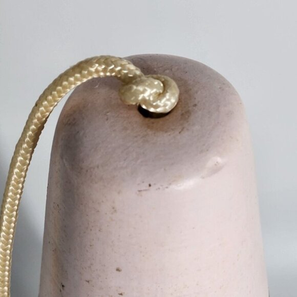 Vintage Native American Southwestern Ceramic Bell With Wolf & Cactus Design - Picture 9 of 12